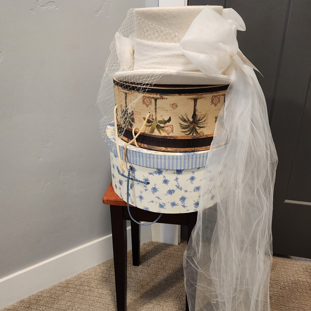 Elegant Hat With Veil